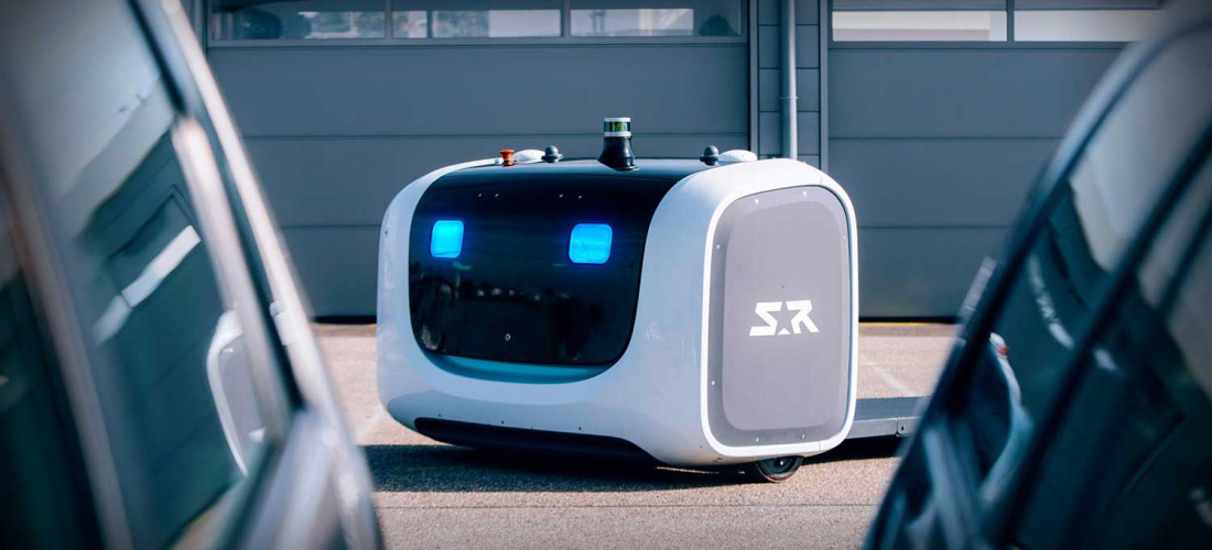 Des robots-voituriers qui stationnent vos voitures débarquent à l’aéroport de Lyon