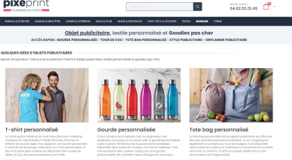 Plein phare sur PixePrint.com, société Lyonnaise spécialisée dans la communication par l’objet